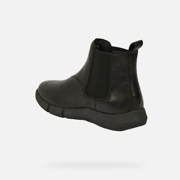 Men's Ankle Boots Black Geox Adacter M - Mens