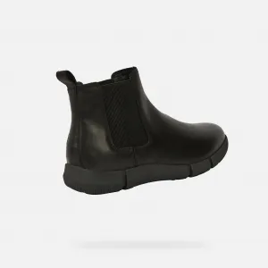 Men's Ankle Boots Black Geox Adacter M - Mens