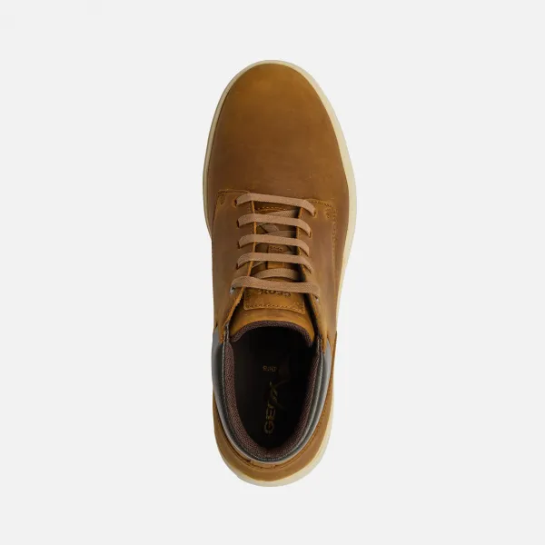 Light Brown Men's Ankle Boots Geox Baltmoore - Mens