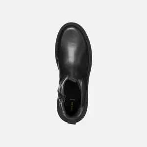 Black women's ankle boots Geox Lamidie + Grip ABX - Women's