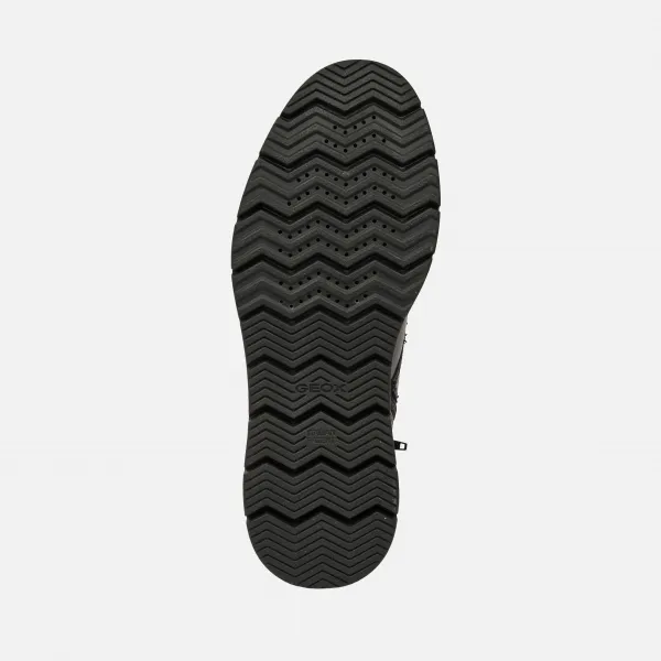 Black men's ankle boots Geox Pove - Men's