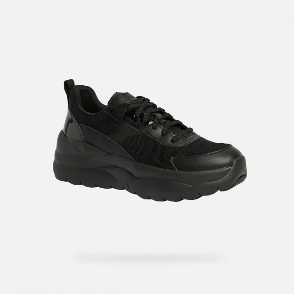 Black women's sneakers Geox Xtros - Women's