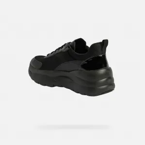 Black women's sneakers Geox Xtros - Women's
