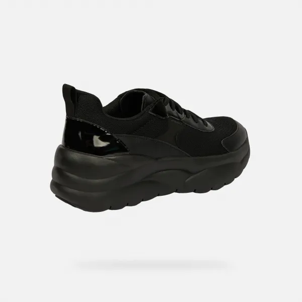 Black women's sneakers Geox Xtros - Women's
