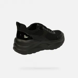 Black women's sneakers Geox Xtros - Women's