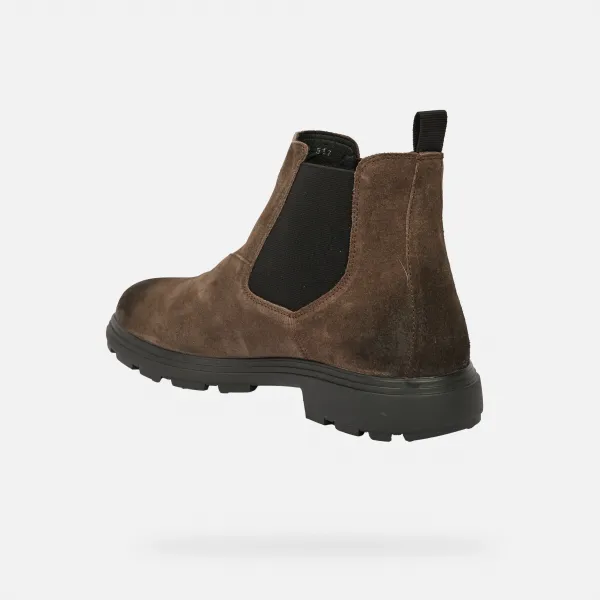 Geox Meiern Men's Brown Ankle Boots - Mens