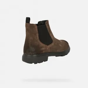 Geox Meiern Men's Brown Ankle Boots - Mens