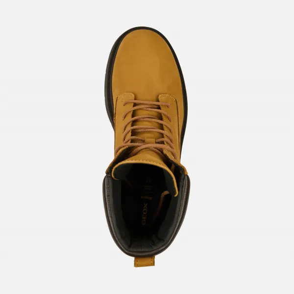 Yellow Women's Ankle Boots Geox Spherica EC7 - Womens