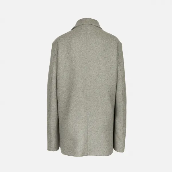 Grey Men's Coat Geox Monreale - Men's