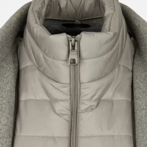 Grey Men's Coat Geox Monreale - Men's