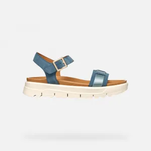 Blue Women's Sandals Geox Xand 2.1S - Women's