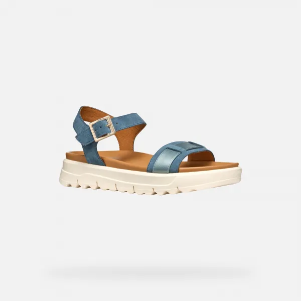 Blue Women's Sandals Geox Xand 2.1S - Women's
