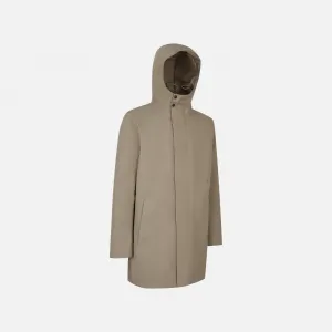 Beige Men's Parka Geox Doray - Mens