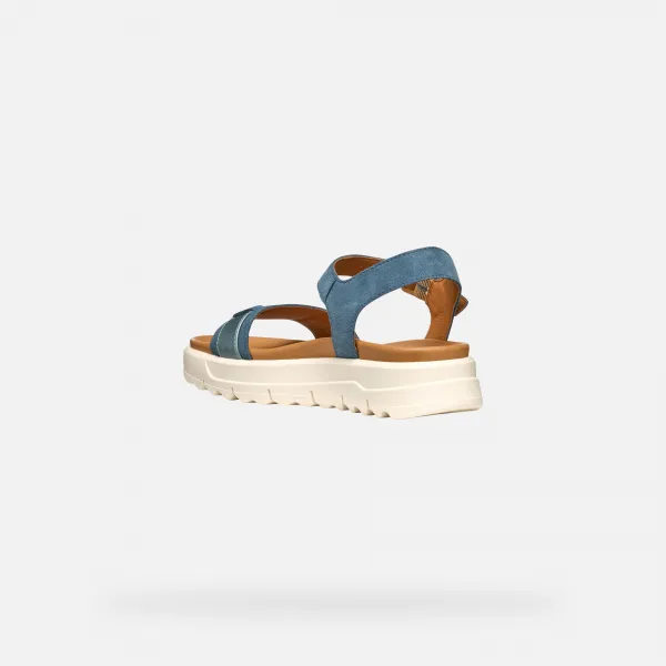 Blue Women's Sandals Geox Xand 2.1S - Women's