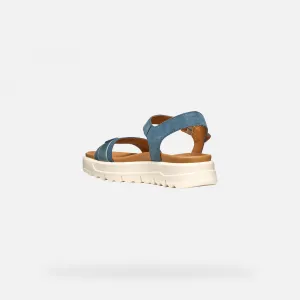 Blue Women's Sandals Geox Xand 2.1S - Women's