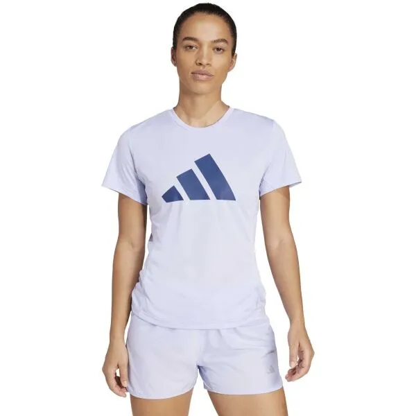 adidas RUN IT TEE Dámske bežecké tričko, fialová, veľkosť
