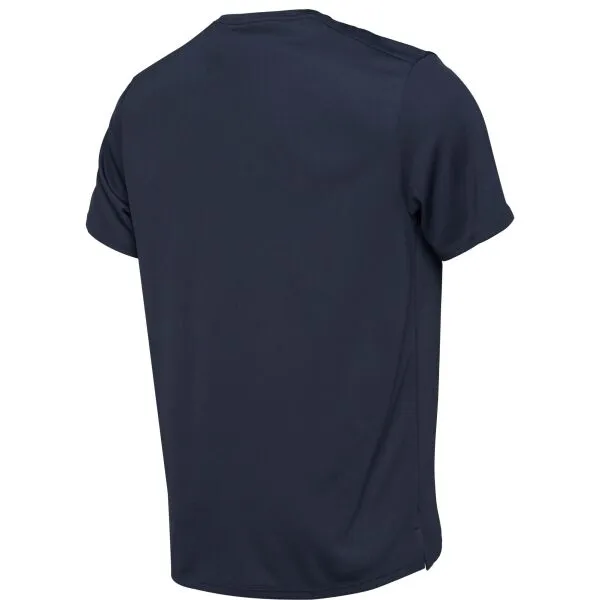 Pánske bežecké tričko s krátkym rukávom NIKE M NK DF UV MILER SS THUNDER BLUE REFLECTIVE SILV