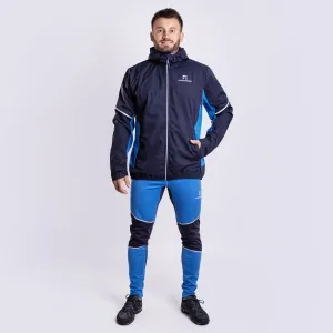 PROGRESS PROSNOW MAN Pánske zimné elastické nohavice, modrá, veľkosť