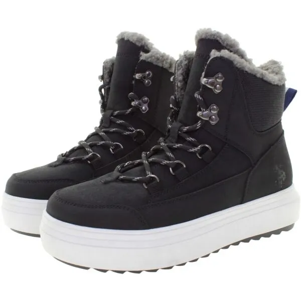U.S. POLO ASSN. ICY Dámska zimná obuv, čierna, veľkosť