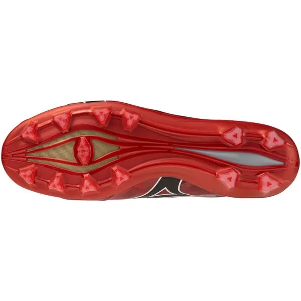 Mizuno ALPHA II ELITE FG Pánske kopačky, červená, veľkosť 43