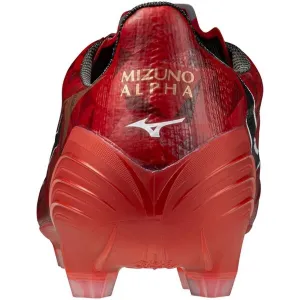 Mizuno ALPHA II ELITE FG Pánske kopačky, červená, veľkosť 43