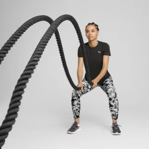 Puma W TAD ESSENTIAL CREW TEE Dámske športové tričko, čierna, veľkosť