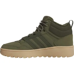 adidas HOOPS 4.0 MID WINTERIZED Pánske zimné tenisky, zelená, veľkosť 44