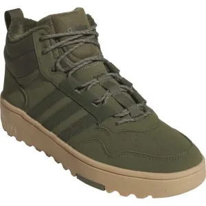 adidas HOOPS 4.0 MID WINTERIZED Pánske zimné tenisky, zelená, veľkosť 44