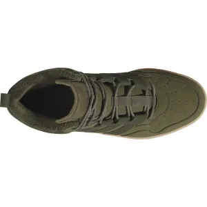 adidas HOOPS 4.0 MID WINTERIZED Pánske zimné tenisky, zelená, veľkosť 44
