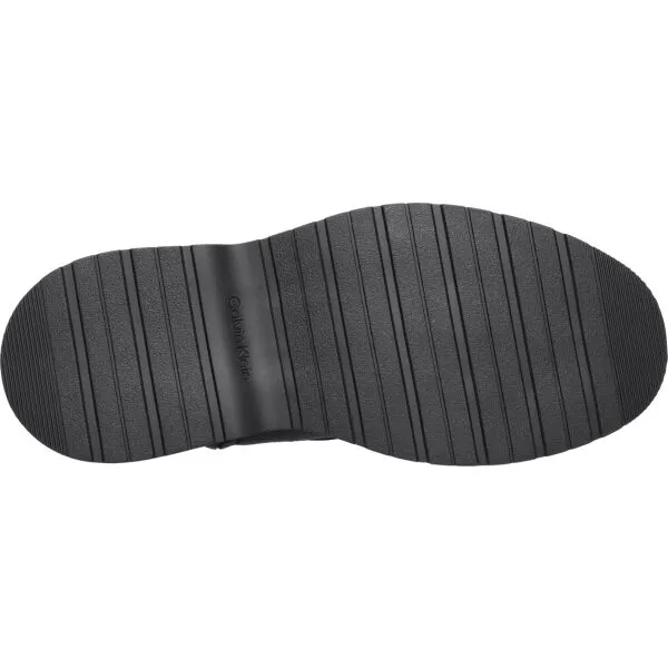 Calvin Klein COMBAT ESS LACE UP ZIP BOOT LTH Pánska členková obuv, čierna, veľkosť
