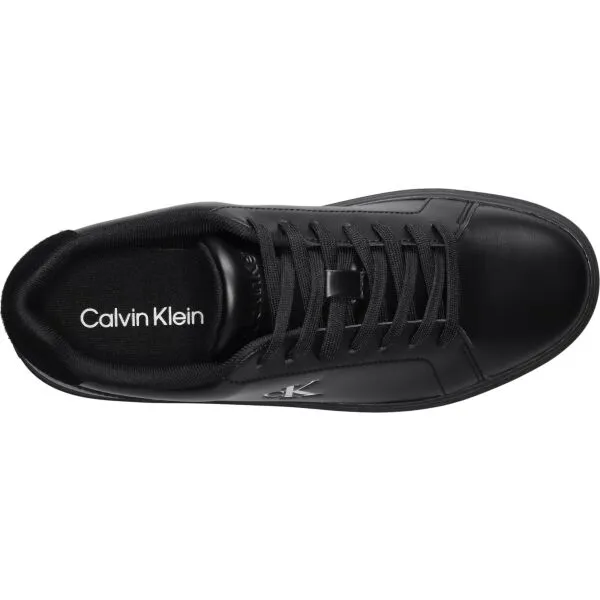 Calvin Klein CLASSIC CUPSOLE LACEUP LTH Pánska nízka obuv, čierna, veľkosť