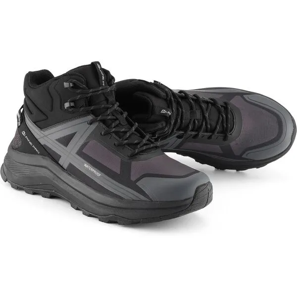 ALPINE PRO ARLES MID Pánska outdoorová obuv, čierna, veľkosť