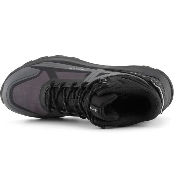 ALPINE PRO ARLES MID Pánska outdoorová obuv, čierna, veľkosť