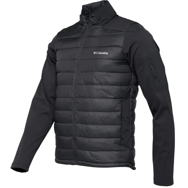 Columbia TECH HYBRID SOFTSHELL Softshellová bunda, čierna, veľkosť