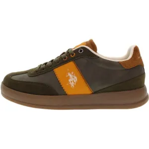 U.S. POLO ASSN. CAMPY Pánske tenisky, khaki, veľkosť