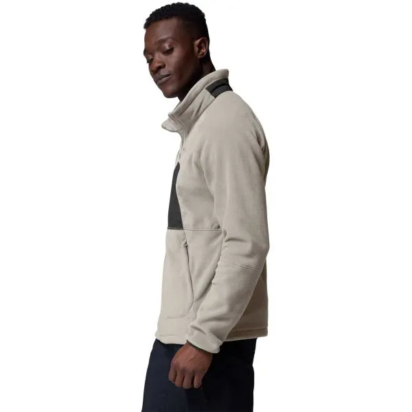 Columbia RAPID EXPEDITION II FULL ZIP FLEECE Pánska outdoorová mikina, béžová, veľkosť