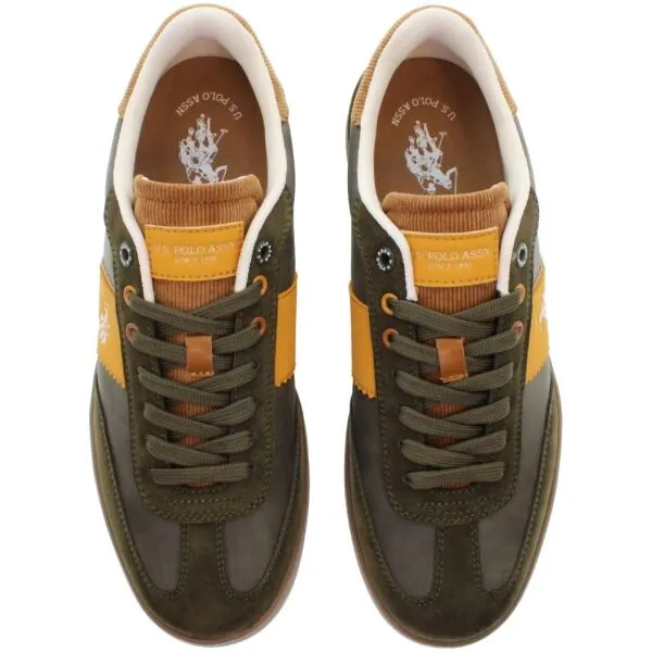U.S. POLO ASSN. CAMPY Pánske tenisky, khaki, veľkosť
