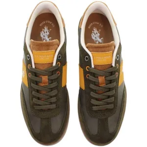 U.S. POLO ASSN. CAMPY Pánske tenisky, khaki, veľkosť