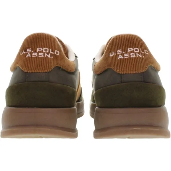U.S. POLO ASSN. CAMPY Pánske tenisky, khaki, veľkosť