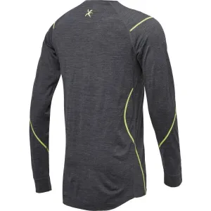 Klimatex MITRE MERINO Pánske merino tričko, tmavo sivá, veľkosť