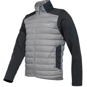 Columbia TECH HYBRID SOFTSHELL Softshellová bunda, sivá, veľkosť