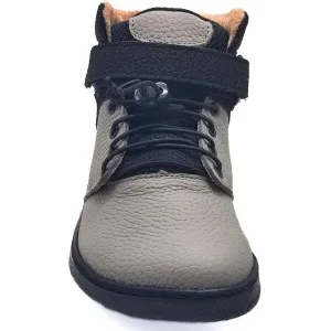 PEGRES BF 56L Detské zateplené barefoot tenisky, čierna, veľkosť
