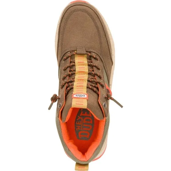 HEY DUDE TAHOE NYLON Pánska obuv, khaki, veľkosť