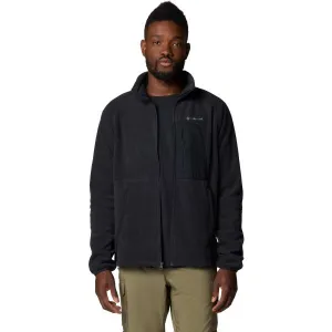 Columbia RAPID EXPEDITION II FULL ZIP FLEECE Pánska outdoorová mikina, čierna, veľkosť