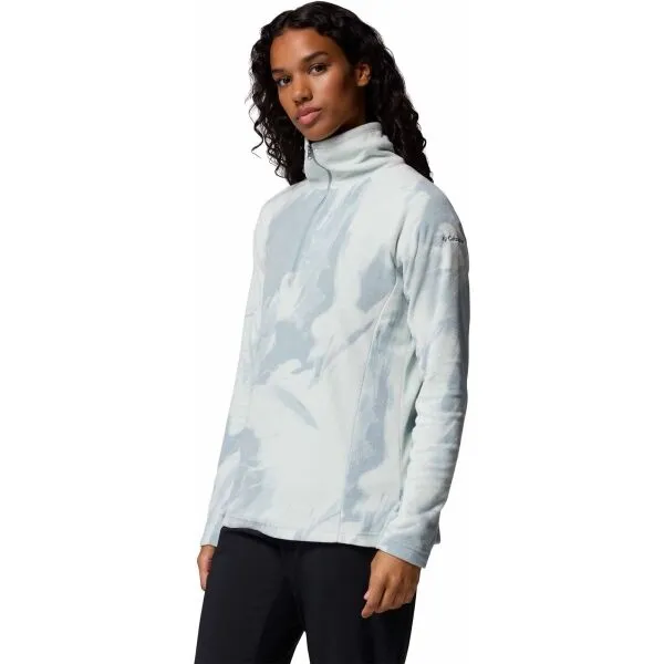 Columbia GLACIAL IV 1/2 ZIP Dámska mikina, svetlo zelená, veľkosť