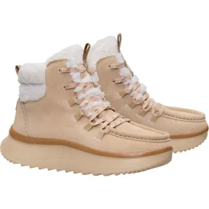 HEY DUDE WENDY PEAK APRES SUEDE COZY Dámska zimná obuv, béžová, veľkosť
