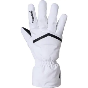 Reusch MARISA CR Dámske zimné rukavice, biela, veľkosť