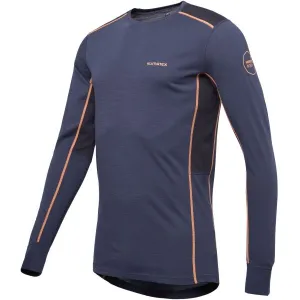 Klimatex TASMAN MERINO Pánske merino blend tričko, tmavo modrá, veľkosť