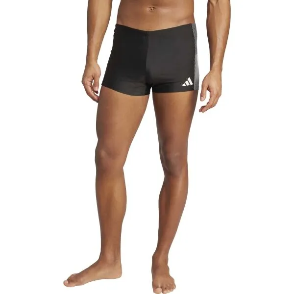 adidas BLOCK BOXER Pánske plavky, čierna, veľkosť