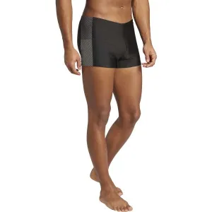 adidas BLOCK BOXER Pánske plavky, čierna, veľkosť